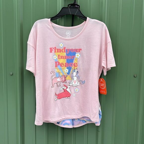 Girls Pajama Lounge Sleep Set Nightgown 2-Pack Size XXL - Picture 5 of 7